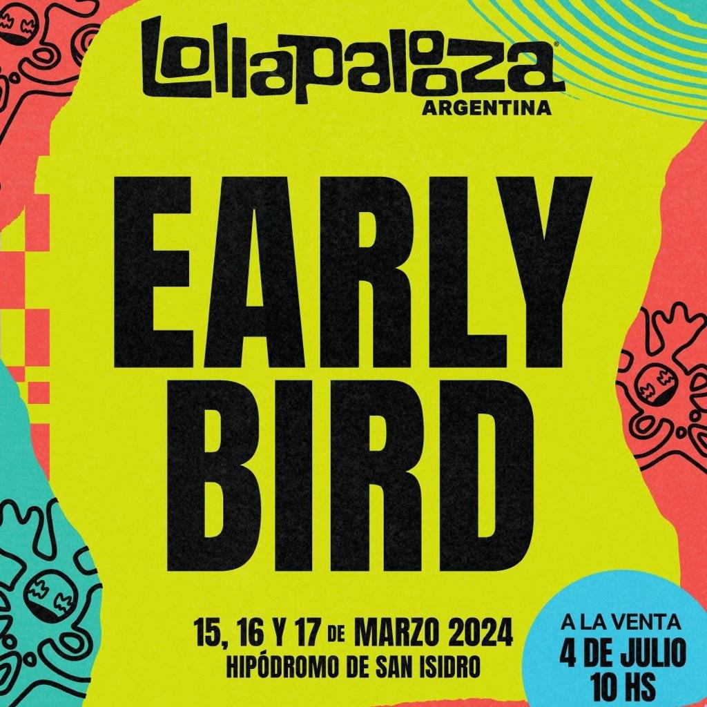 LOLLAPALOOZA 2024 Venta de entradas Elemental Viajes